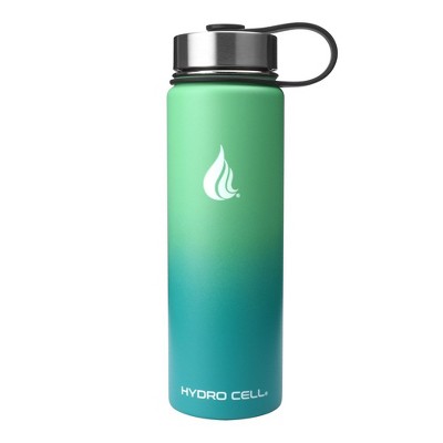 24oz Mint Green Stainless Steel Insulated Water Bottle with Straw