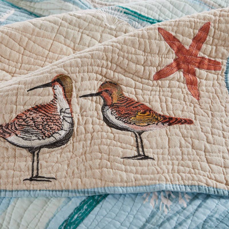 50&#34;x60&#34; Maui Throw Blanket - Greenland Home Fashions, 4 of 8