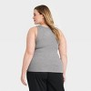 Women's Slim Fit Ribbed 2pk Bundle Tank Top - A New Day™ - 3 of 3