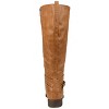 Journee Collection Womens Ivie Stacked Heel Riding Boots - 3 of 4