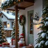 Gulches Outdoor Wall Lights - Black Industrial Lanterns & Sconces with Glass for Porch, Patio, and Garage (16.5-Inch & Large Options) - 2 of 4