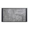 42" Modern Coffee Table with Faux Concrete Top, Metal Frame, and Shelf Storage for Luxury Living Room - 4 of 4