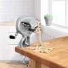 CucinaPro Cavatelli Maker Machine w Easy to Clean Rollers - Makes Gnocchi, Pasta Seashells and More - Recipes Included, Homemade Pasta Maker Set - 4 of 4