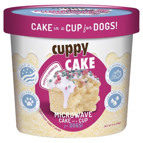 Cuppy Cake Birthday Cake with Pupfetti Sprinkles Treats For Dogs 4 oz 1 pk - image 1 of 1