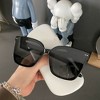 Anna-Kaci Women's Trendy Square Two - Tone Sunglasses - 3 of 4