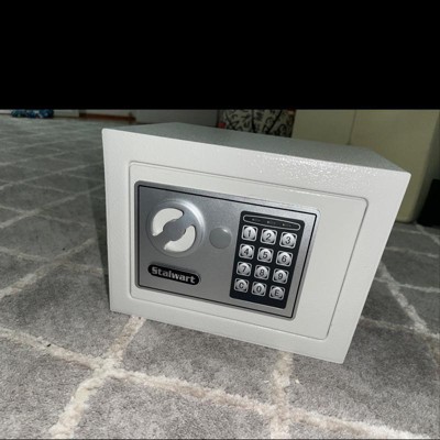 Fleming Supply Fingerprint Entry Electronic Safe - 13.8 X 9.8 X