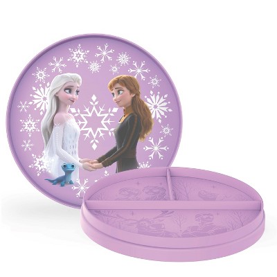 Frozen 2 Plastic Flip-It Plates - Zak Designs