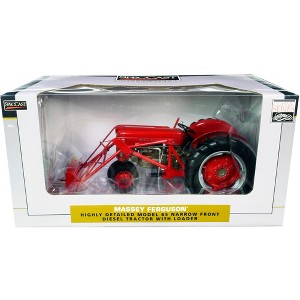 Massey Ferguson 65 Narrow Front Diesel Tractor with Loader Red "Classic Series" 1/16 Diecast Model by SpecCast - 1 of 4
