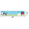 Big Dot of Happiness Farm Animals - Happy Birthday Decorations Party Banner - 2 of 4