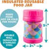 Double Wall Insulated 13oz Reusable Water Bottle for Kids - Spill Proof Lid, Stainless Steel - Keep Liquids Hot/Cold For Hours - Use in Lunch Boxes, - 2 of 4