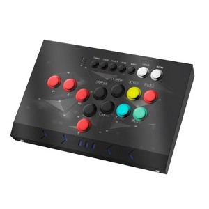 NBCP Arcade Stick Joystick for home, Arcade fighting Joystick-Durable iron Arcade Fightstick Compatible with PC - 1 of 4