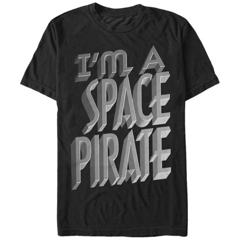 Men's Lost Gods I'm A Space Pirate T-shirt - Black - 2x Large : Target