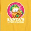 Boys' - Garfield - Santas Little Helpers Short Sleeve Graphic T-Shirt - 2 of 4