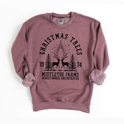 Simply Sage Market Women's Graphic Sweatshirt Mistletoe Farms 1974