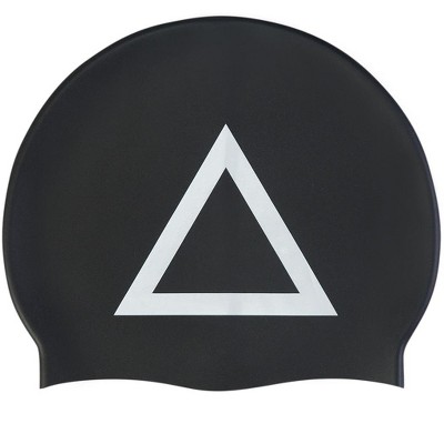 Sporti Limited Edition Swim Game Triangle Silicone Swim Cap