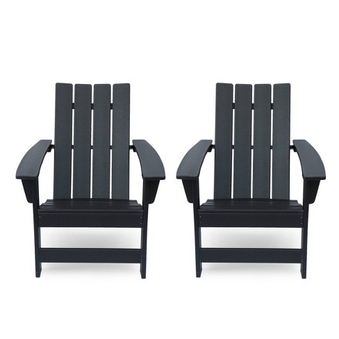 Target black adirondack deals chairs