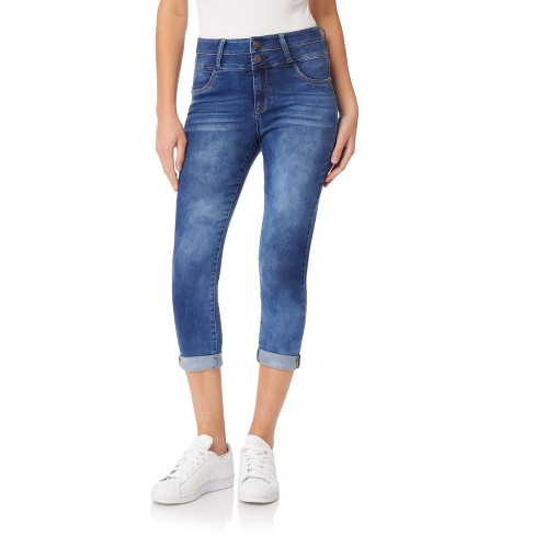 WallFlower Women's Sassy Skinny High-Rise Insta Soft Juniors Jeans  (Standard and Plus) 