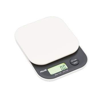American Weigh Scale Vanilla Series Kitchen Scale High Precision Large Backlit LCD Display 11LB Capacity