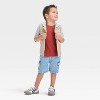 Toddler Boys' Short Sleeve Knit Solid T-Shirt - Cat & Jack™ - 3 of 3