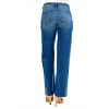 Women's Mid Waist Fit friend Knee Distressed Jeans - RISEN - 3 of 4
