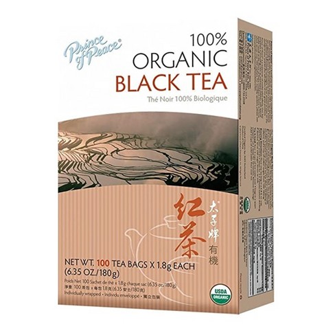 Prince Of Peace Organic Black Tea - 1 Box/20 Bags : Target
