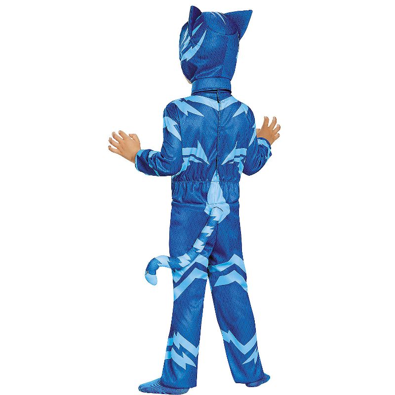Disguise Toddler Boys' Deluxe PJ Masks Catboy Jumpsuit Costume, 2 of 4