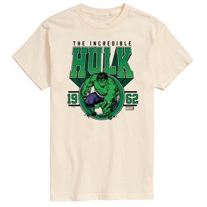 Men's - Marvel - Hulk Collegiate Short Sleeve Graphic T-Shirt - 1 of 4