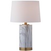 Winston Table Lamp - 18.25 Inch Height - TBL4043 - White Marble/Gold - Safavieh - 2 of 4