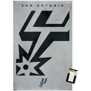 Trends International NBA San Antonio Spurs - Logo 25 Unframed Wall Poster Prints - 1 of 4