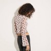 Women's Lettuce Edge Mesh Top - Wild Fable™ Petite Blossom/Pink - 3 of 4