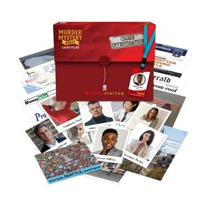 University Games Murder Mystery Party Case Files: Killer Startup Board Game - 1 of 4