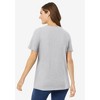 Woman Within Perfect Short-Sleeve Scoopneck Tee - 3 of 4