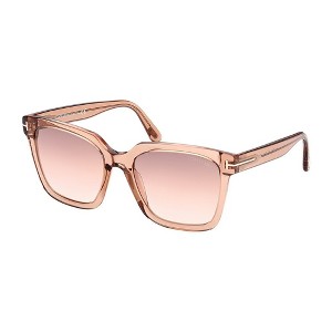 Tom Ford FT 0952 45G Womens Square Sunglasses Pink 55mm - 1 of 3