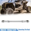 Unique Bargains M8 Steering Suspension Tie Rod for 49cc Electric ATV Go Kart 2Pcs Silver Tone - 2 of 4
