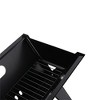 NewHome "Portable Foldable Charcoal BBQ Grill for Camping, Garden, and Outdoor Travel – Black - 2 of 4
