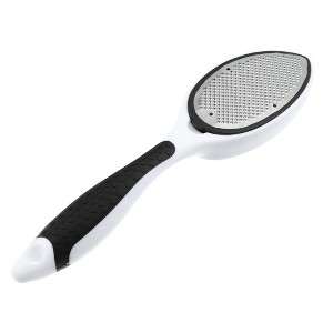 Unique Bargains White Dual Sided Pedicure Feet Care Tool Dead Skin Foot File Removes - 1 of 4