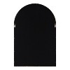 Kate and Laurel Hutton Wood Arch Mirror, 20x30, Walnut Brown - 4 of 4