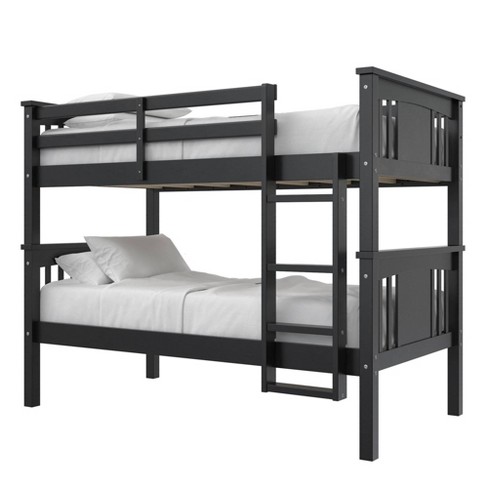 Twin Over Miller Wood Bunk Bed, Target Twin Bunk Bed Mattress