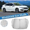 Unique Bargains Car Window Cover for Honda N-BOX JF5 / JF6 Series Aluminum Film Foldable - 2 of 4