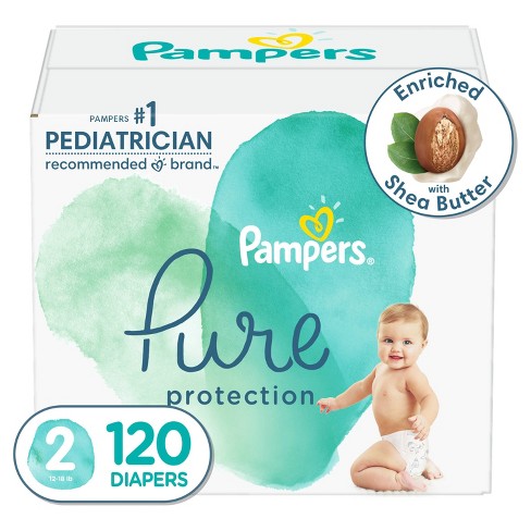 romantisch rotatie insect Pampers Pure Protection Diapers Enormous Pack - Size 2 - 120ct : Target