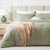 BAGOKIE 2/3 Pieces Comforter Bedding Set with Comforter and Pillow Shams - 4 of 4