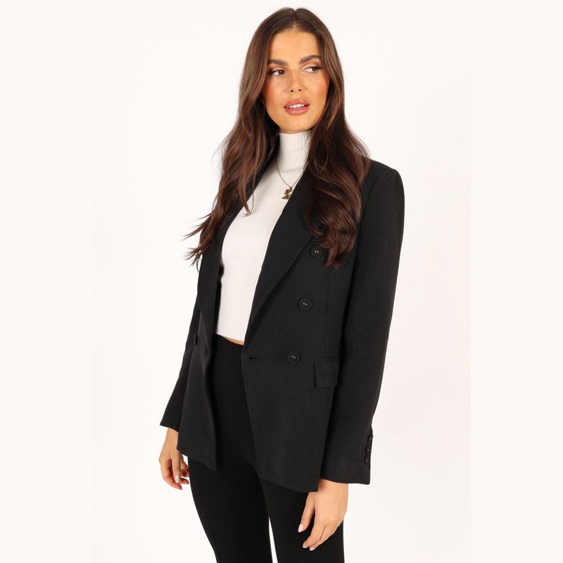 Petal and Pup Womens Lillian Button Front Blazer, 5 of 11