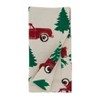 Saro Lifestyle Holiday Table Napkins With Christmas Truck Design (Set of 4) - 2 of 4