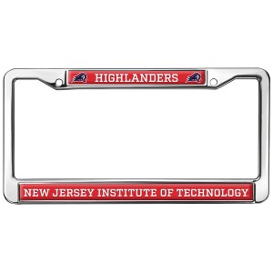 New Jersey Institute of Technology Mascot Full Size Standard License Plate Metal Frame - 1 of 4