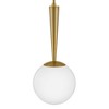 Lark Izzy 1 - Light Pendant in  Lacquered Brass - 4 of 4