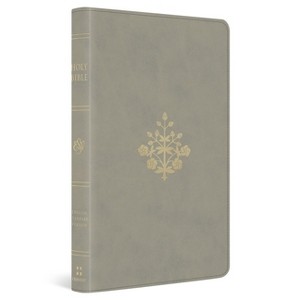 ESV Thinline Bible, Red Letter (Trutone, Stone, Branch Design) - by  Esv Bibles (Leather Bound) - 1 of 1