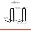 Spectrum Diversified Elements Bookends Small, Black - 3 of 4