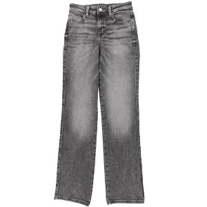 GUESS Womens Solid Straight Leg Jeans - 1 of 3
