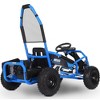 MotoTec Mud Monster Kids Electric 48v 1000w Go Kart Full Suspension Red - 3 of 4