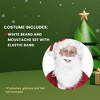 Smiffys Santa White Beard Costume Accessory - 4 of 4